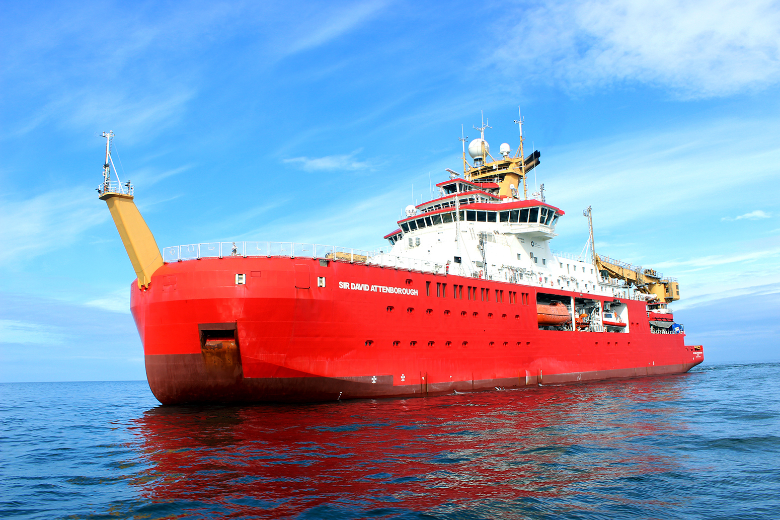 Sir David Attenborough: How polar ship will help scientists study native climate change